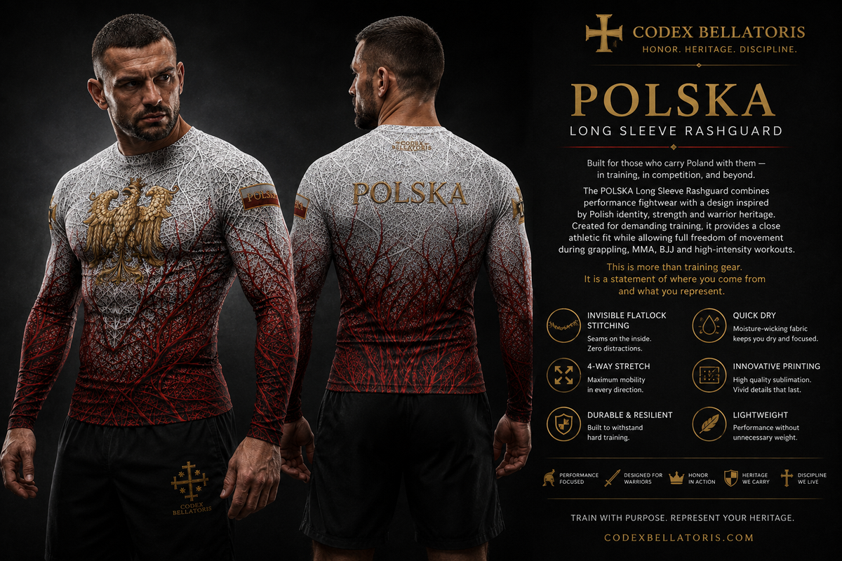 POLSKA LONG SLEEVE RASHGUARD