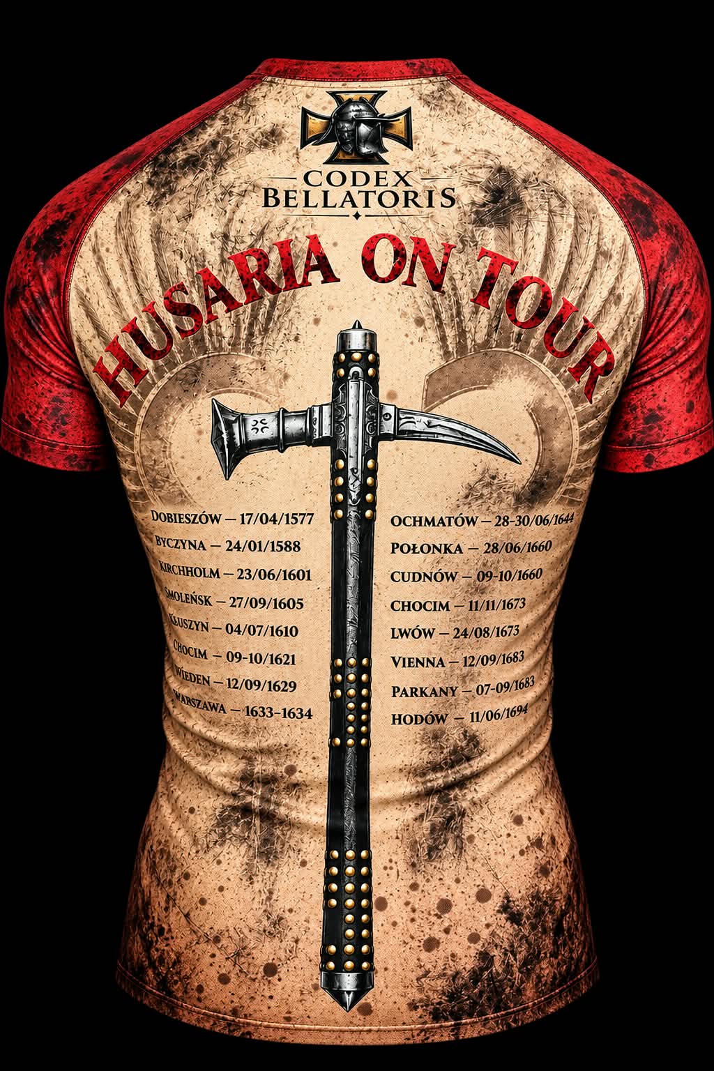 HUSARIA ON TOUR SHORT SLEEVE RASHGUARD
