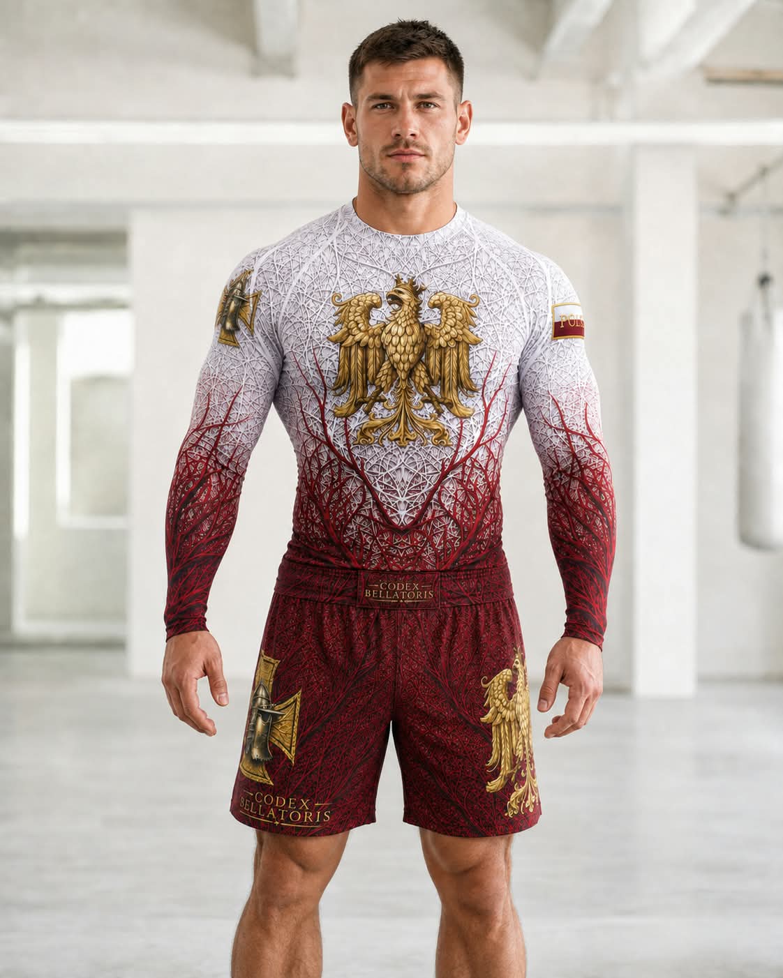 POLSKA LONG SLEEVE RASHGUARD