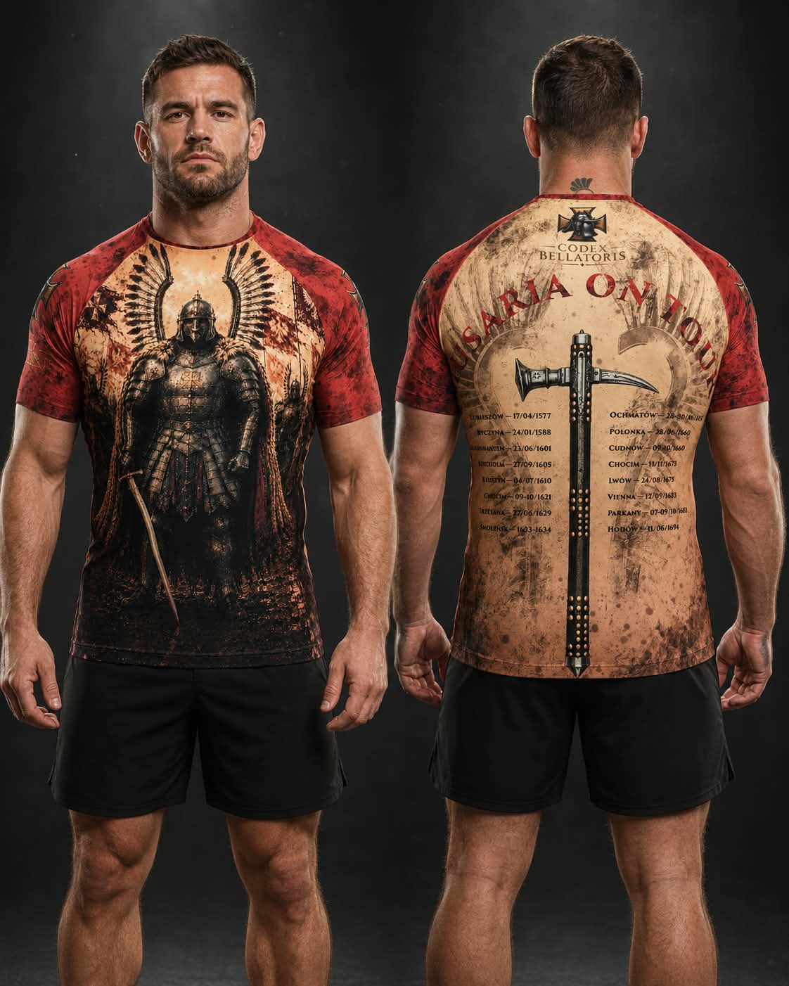 HUSARIA ON TOUR SHORT SLEEVE RASHGUARD