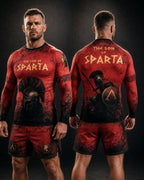 THE SON OF SPARTA LONG SLEEVE RASHGUARD
