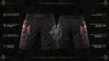 Berserker Performance Shorts — Codex Bellatoris product visualisation