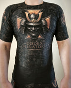 Bushi Short Sleeve Rashguard — front view — Codex Bellatoris