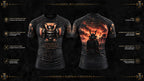 Bushi Short Sleeve Rashguard — Codex Bellatoris product visualisation
