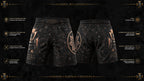 Bushi Performance Shorts — Codex Bellatoris product visualisation