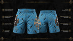 Deus Vult Performance Shorts — Codex Bellatoris product visualisation