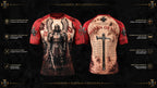 Husaria On Tour Short Sleeve Rashguard — Codex Bellatoris product visualisation